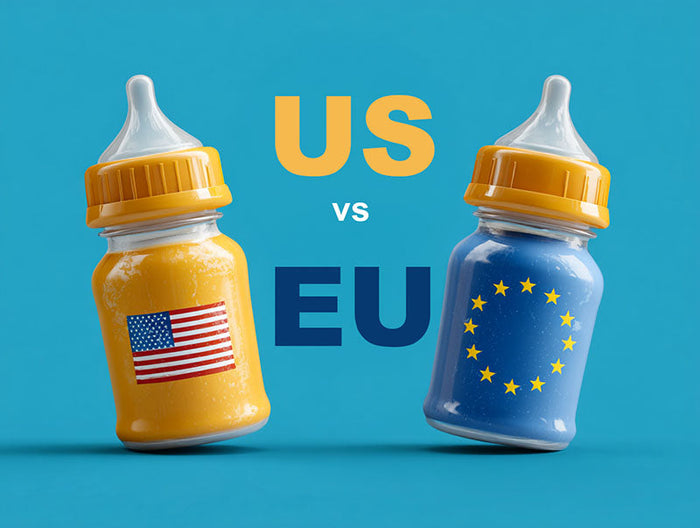 Study: How Industry Influence Undermines U.S. Formula Safety Standards and why Australian and EU Baby Formula is safer.