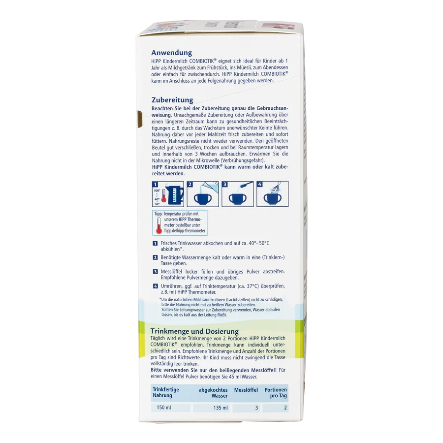 HIPP_German_Kindermilch_side_preparation_instructions