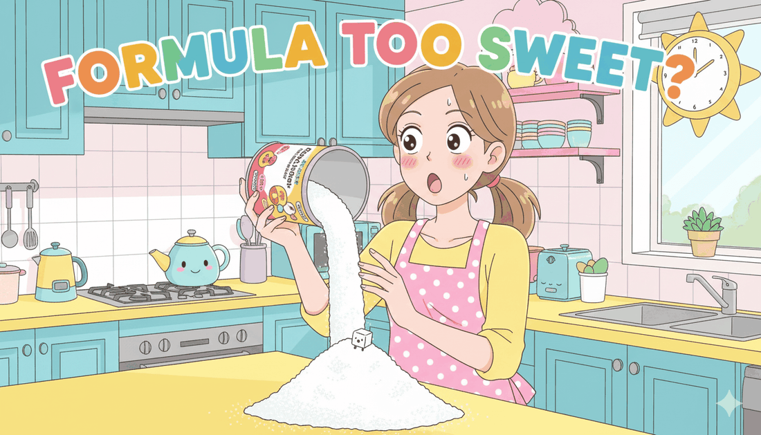 How to avoid Added Sugars in US Baby Formula & find a healthy taste profile