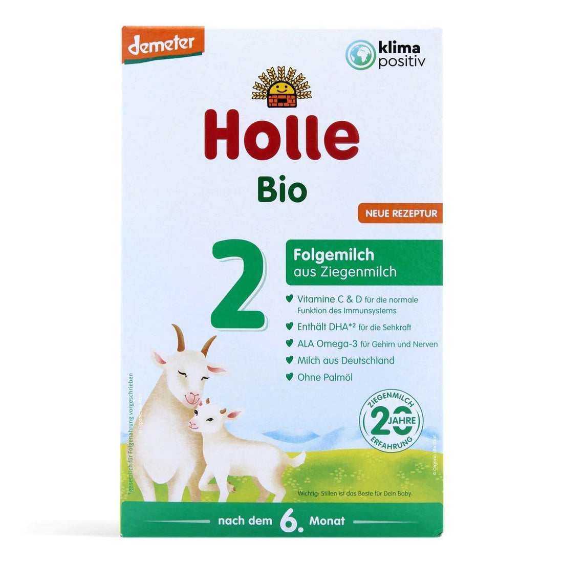 Baby Formula - Goat Milk - 6 months + - Grow Organic Baby