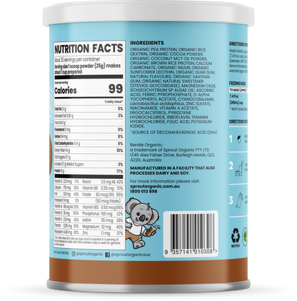 Sprout Essential Shake for 12 months+ (800g/28oz)