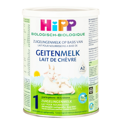 HIPP Dutch GOAT Formula stage 1 front view