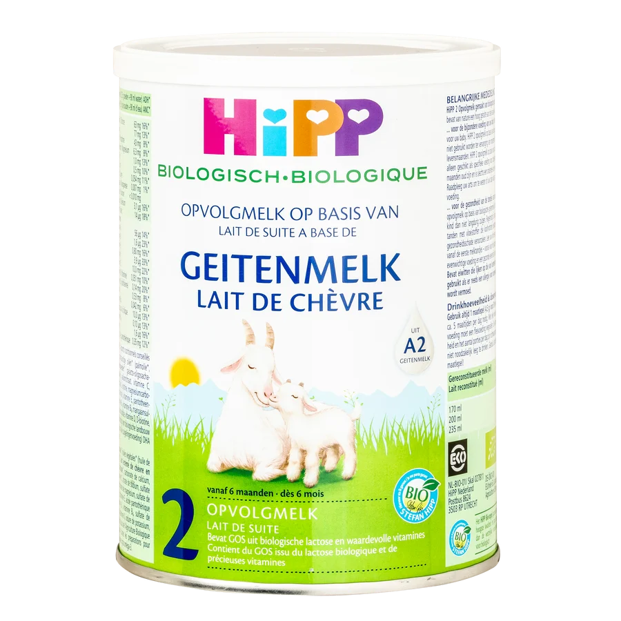 HIPP Dutch GOAT stage 2 front label
