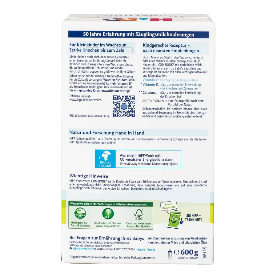 HIPP_German_Kindermilch_back