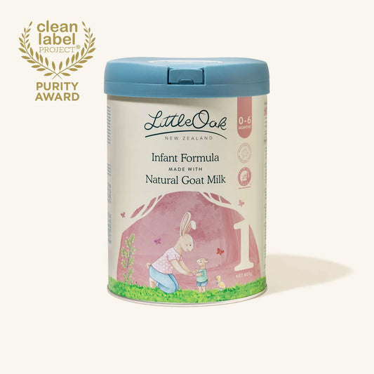 LitteOak Goat Milk Stage 1 (0-6 Months) Organic Infant Formula (800g/28oz) - Grow Organic Baby