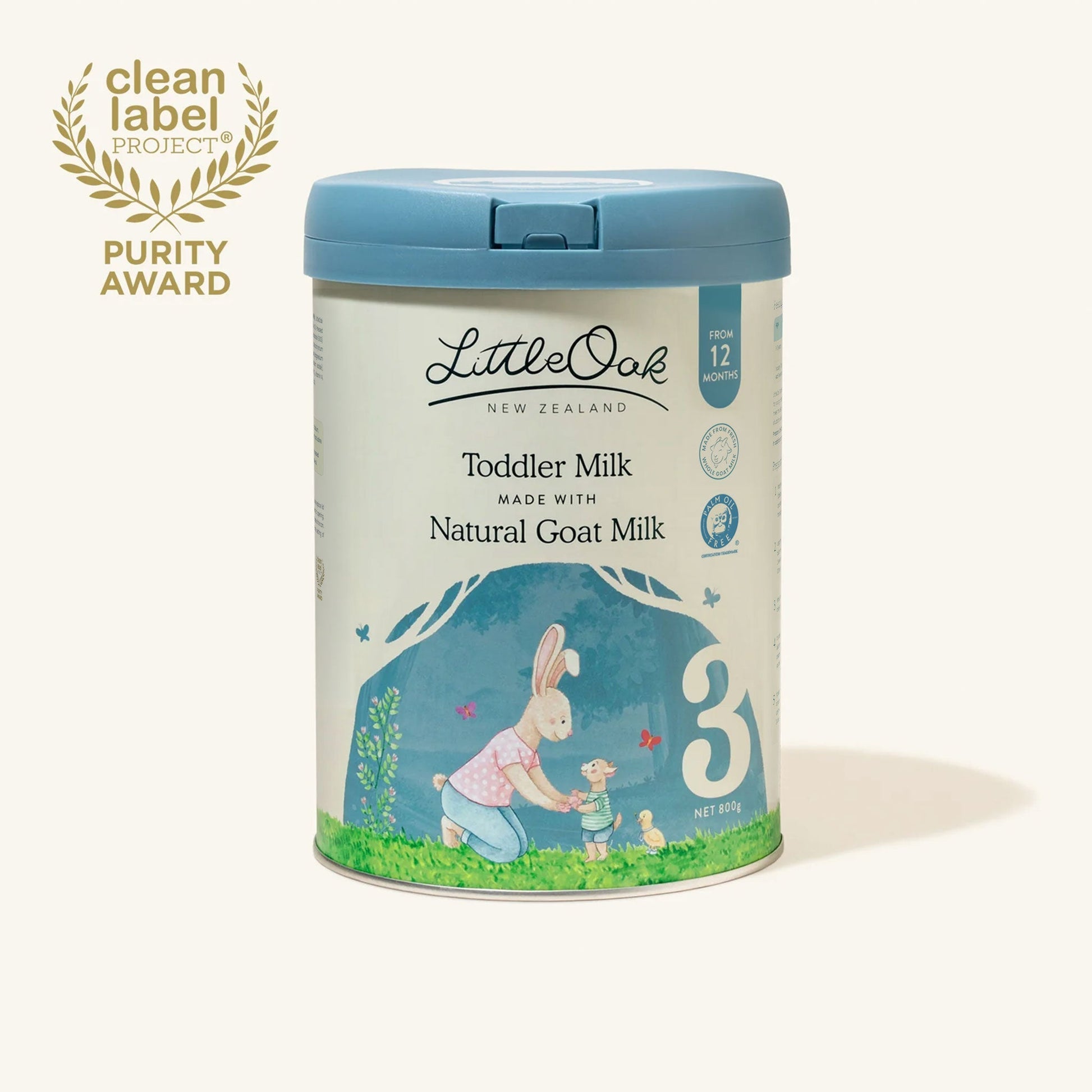 LitteOak Goat Milk Stage 3 (12 Months+) Organic Infant Formula (800g/28oz) - Grow Organic Baby
