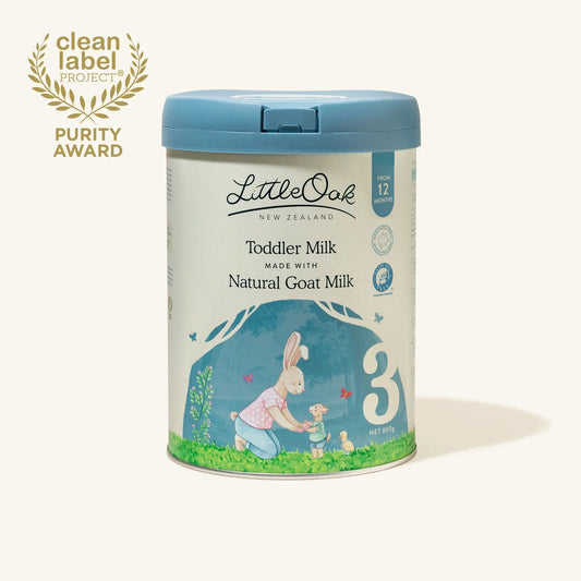 LitteOak Goat Milk Stage 3 (12 Months+) Organic Infant Formula (800g/28oz) - Grow Organic Baby