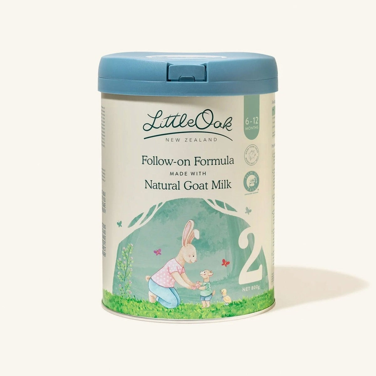 LittleOak Natural Goat Milk Stage 2 Follow-on Formula 800g tin