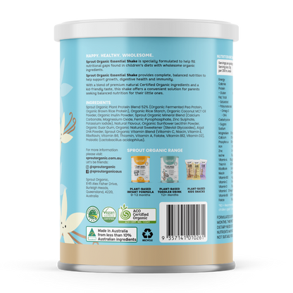 sprout organic essential shake