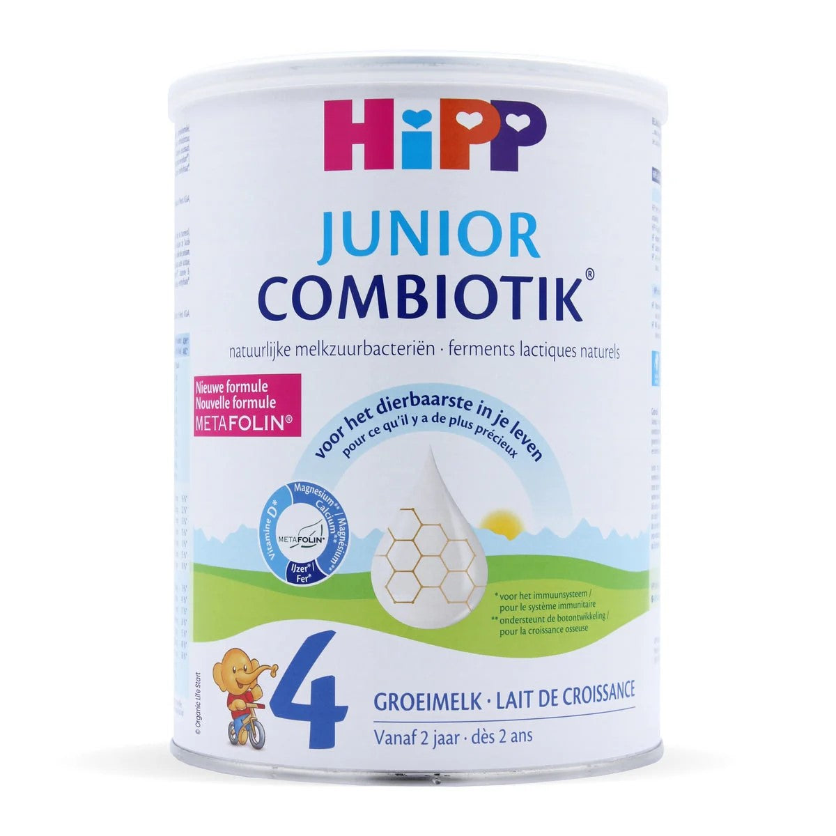 HiPP Dutch Stage 4 (24 Months +) Combiotic Junior Milk Formula (800g/28oz) - Grow Organic Baby