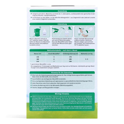 Holle Goat Stage 2 (6 Months+) Organic (Bio) Follow On Infant Milk Formula (400g/14oz) - Grow Organic Baby