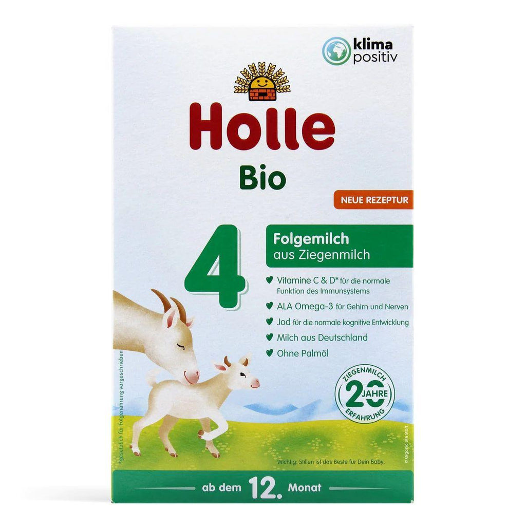 holle bio goat milk stage 4 organic baby formula front