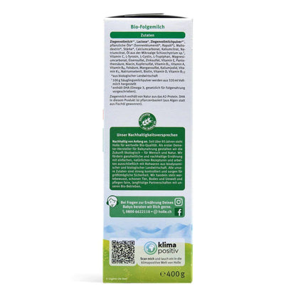 holle bio goat milk stage 4 organic baby formula ingredients