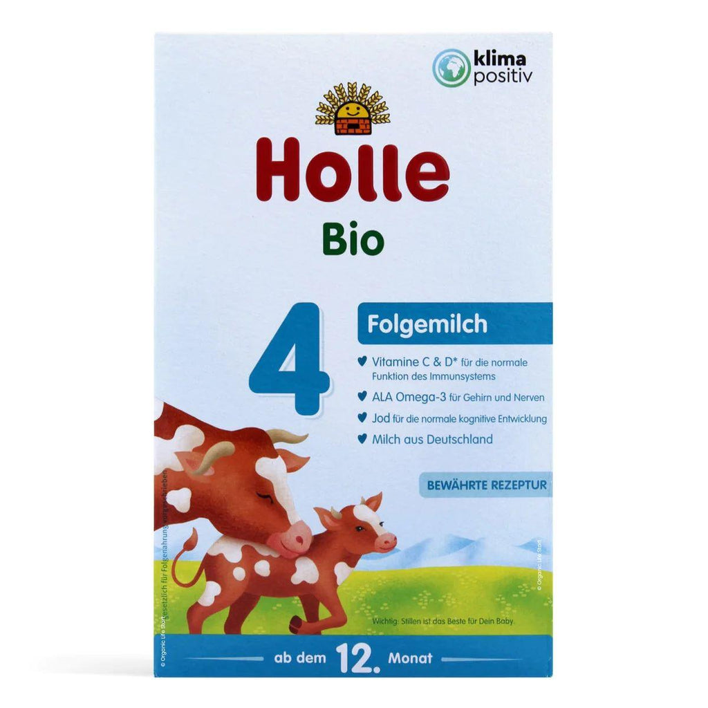 Holle Stage 4 (12 Months+) Organic (Bio) Infant Milk Formula (600g/21oz) - Grow Organic Baby
