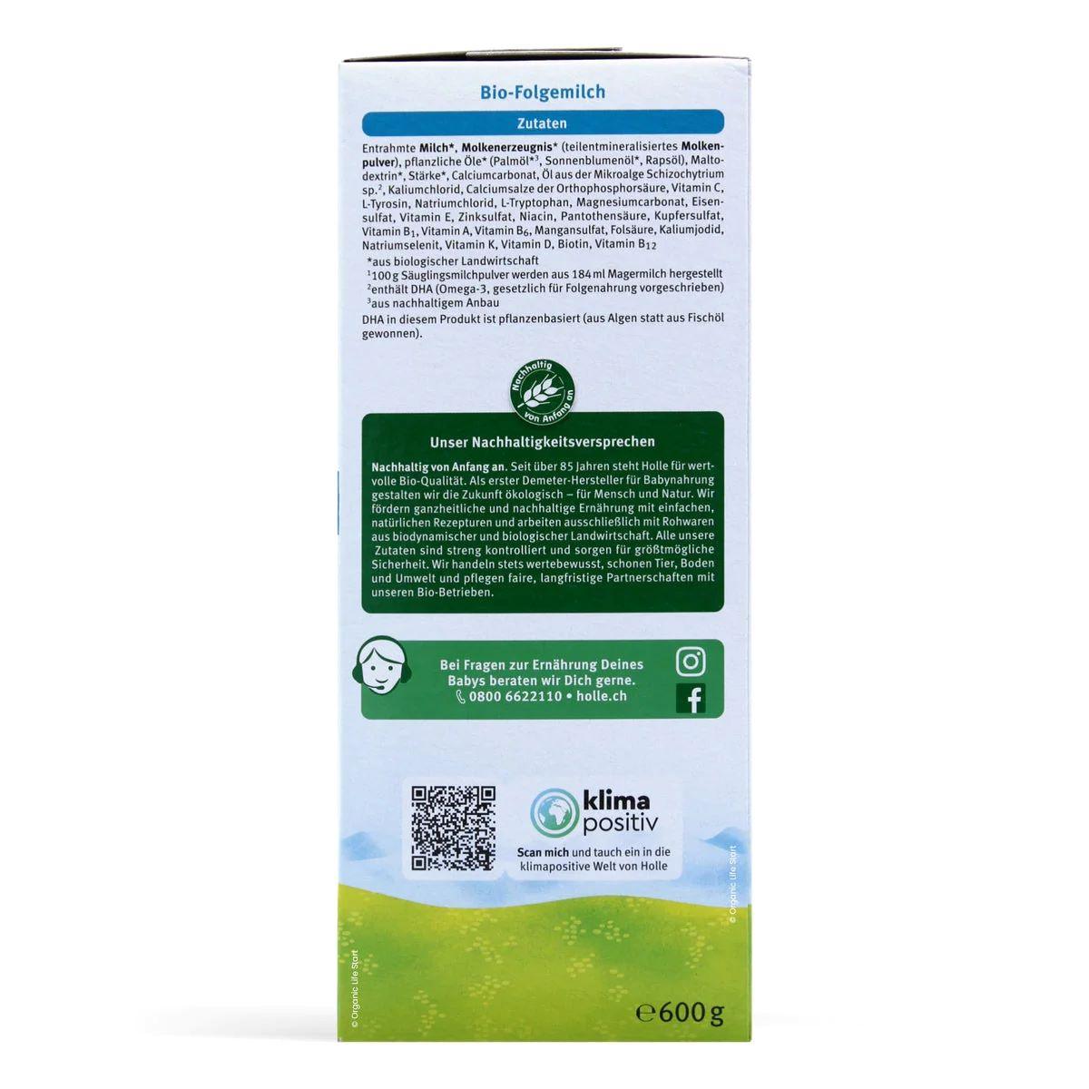 holle bio cow milk stage 4 organic baby formula ingredients