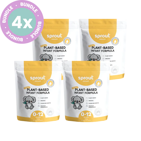 Sprout (0-12 months) Organic Vegan Infant Formula (700g/25oz) - Pouch