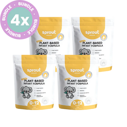 Sprout (0-12 months) Organic Vegan Infant Formula (700g/25oz) - Pouch