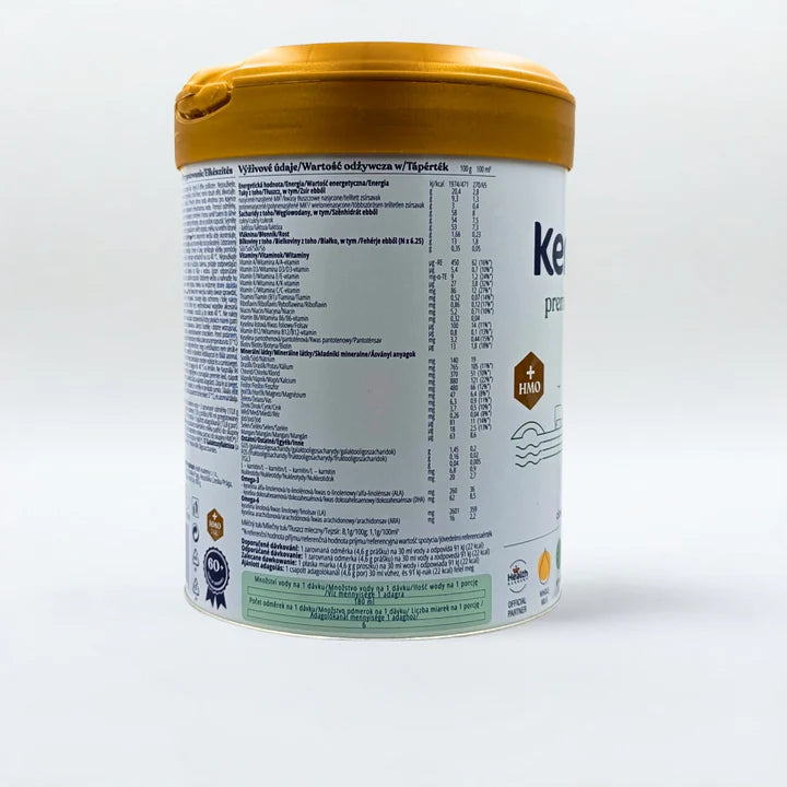 Kendamil premium toddler milk container on a white background nutritional values