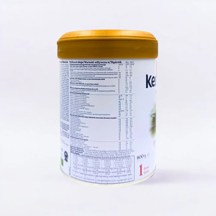 Kendamil bio nature first infant milk stage 1 container nutritional values