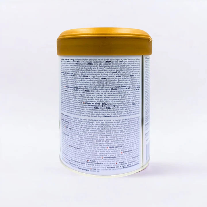 Kendamil bio nature first infant milk stage 1 container ingredients