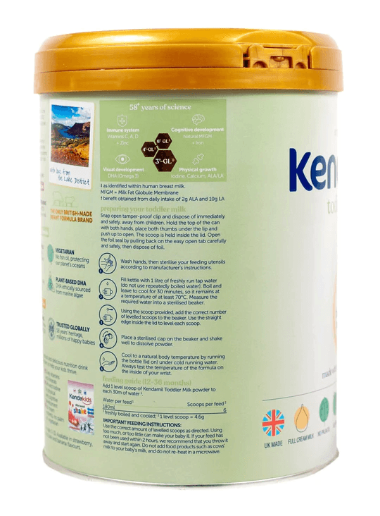 Kendamil Classic Stage 3 (12 Months+) Toddler Milk (900g/32oz) - Grow Organic Baby