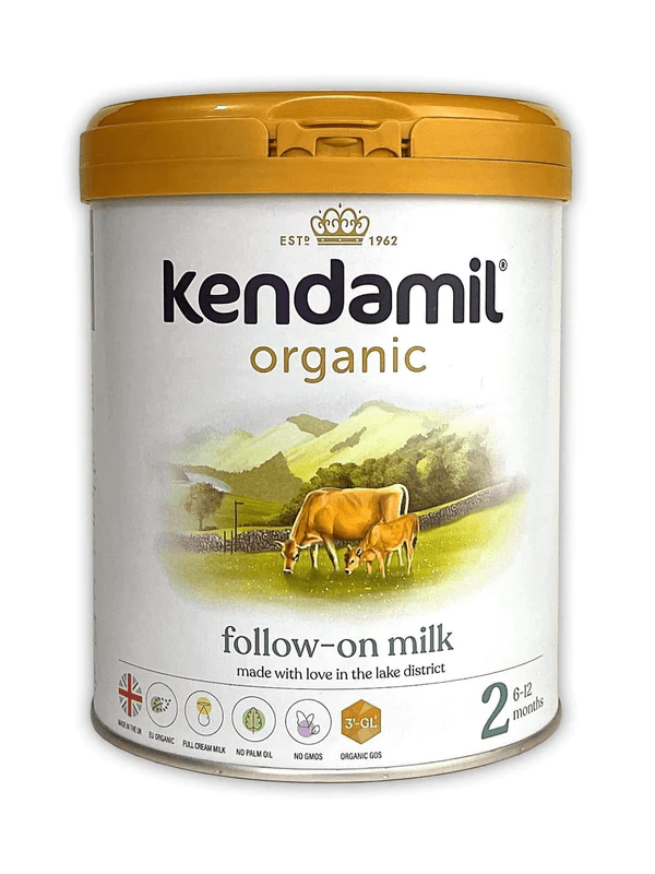 Kendamil Stage 2 (6-12 Months) Organic Follow On Milk (800g/28oz) - Grow Organic Baby