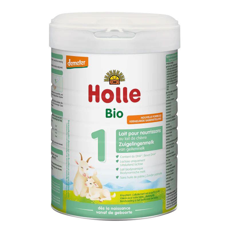 Large 28oz Holle Goat Stage 1 (0-6 Months) Organic (Bio) Infant Milk Formula (800g) - Grow Organic Baby