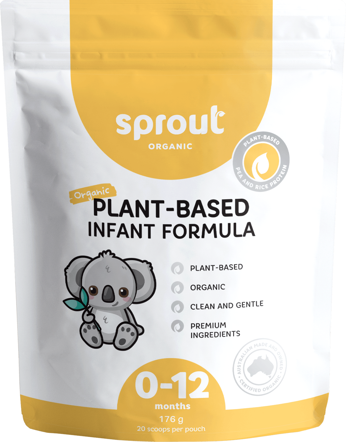 Sprout (0-12 months) | Organic Vegan Infant Formula – Grow Organic