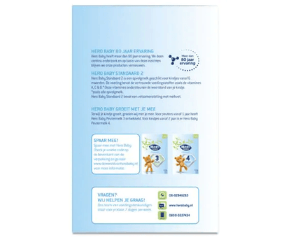 Hero Baby Classic Stage 2 (6-12 Months) Follow On Formula (700g/25oz) - Grow Organic Baby