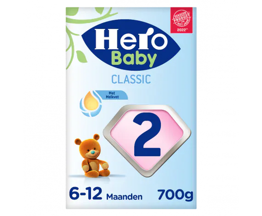 Hero Baby Classic Stage 2 (6-12 Months) Follow On Formula (700g/25oz)