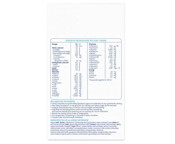 Hero Baby Classic Stage 2 (6-12 Months) Follow On Formula (700g/25oz) - Grow Organic Baby