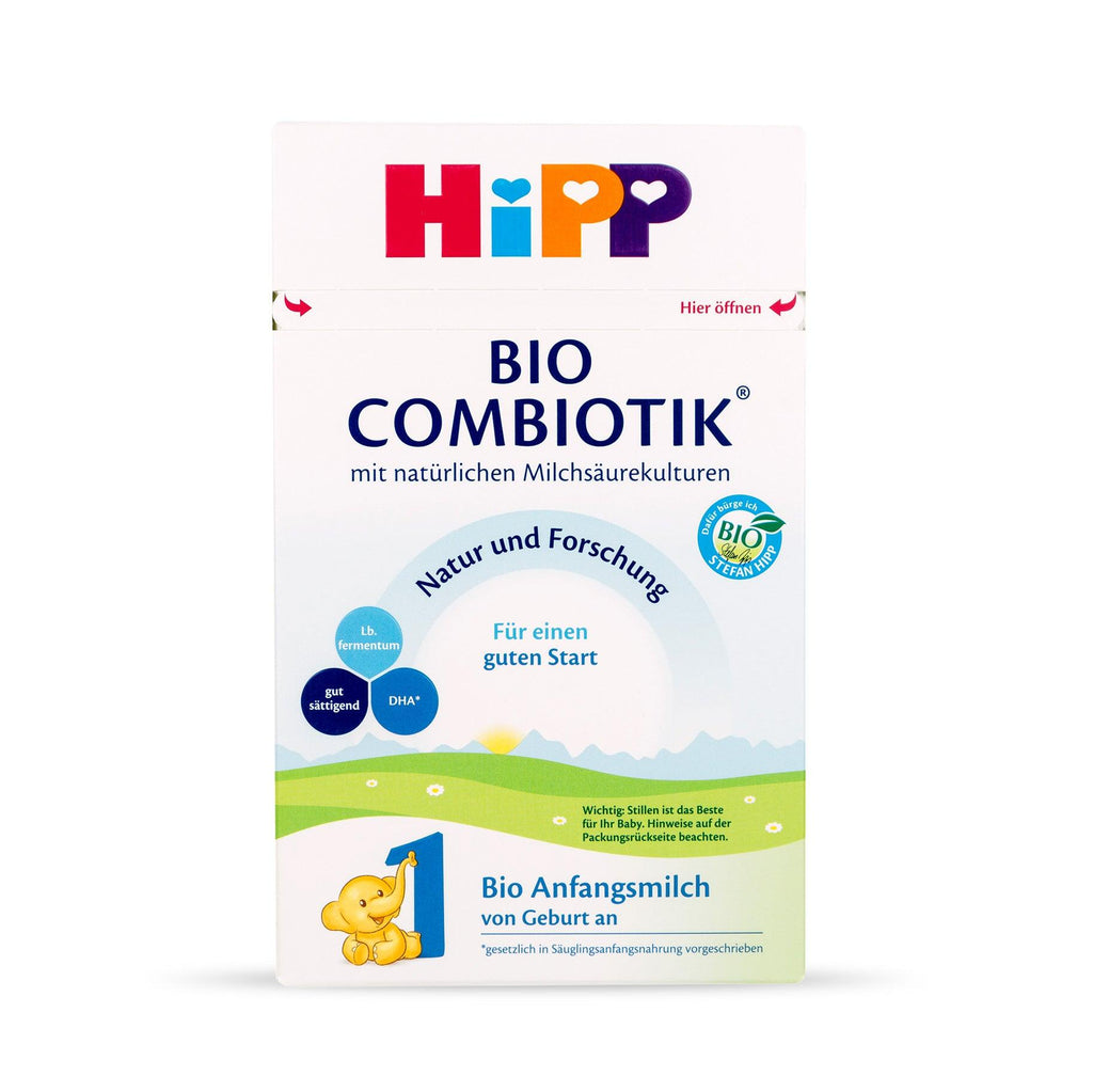 HiPP German Stage 1 (0-6 Months) Organic BIO Combiotik Formula (600g/21oz) - Grow Organic Baby