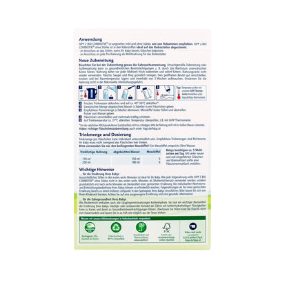 HiPP German Stage 1 (0-6 Months) Organic BIO Combiotik Formula (600g/21oz) - Grow Organic Baby