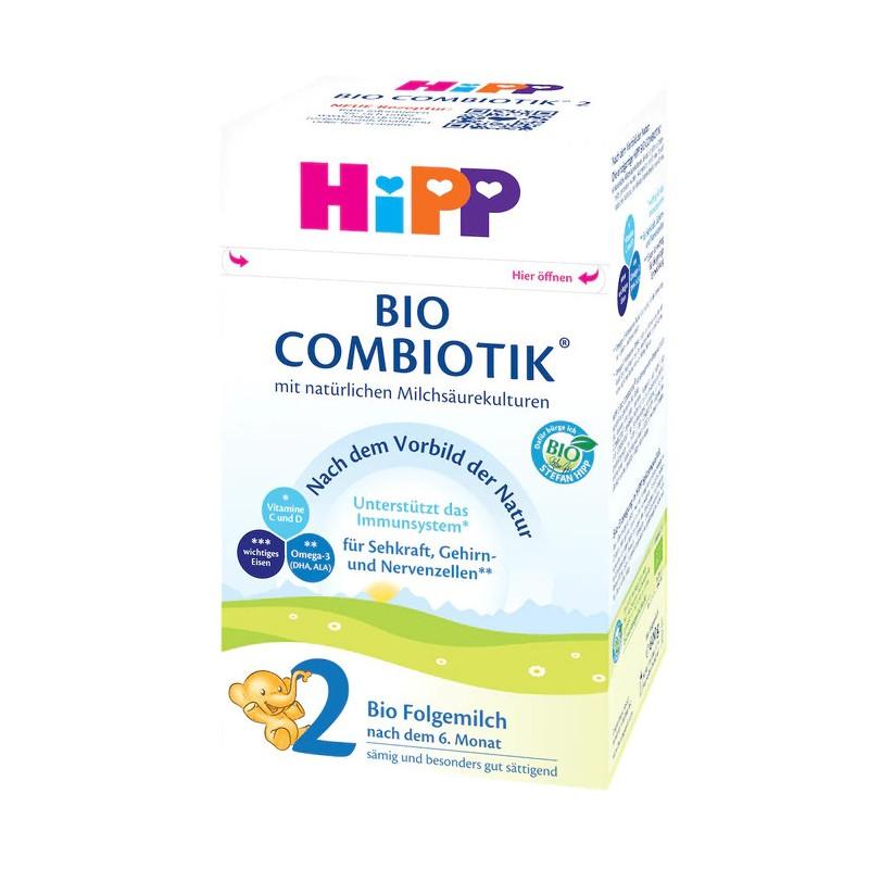 HiPP German Stage 2 (6 Months+) Organic BIO Combiotik Formula (600g/21oz) - Grow Organic Baby