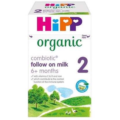 HiPP UK Stage 2 Organic Combiotic Follow On Milk Formula (800g/28 Oz) - 6 To12 Months - old design