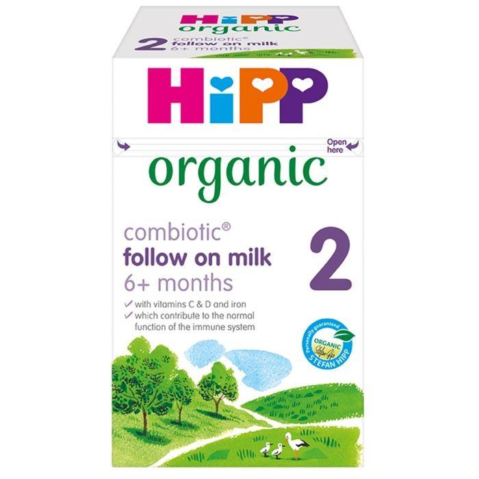 HiPP UK Stage 2 Organic Combiotic Follow On Milk Formula (800g/28 Oz) - 6 To12 Months - Grow Organic Baby