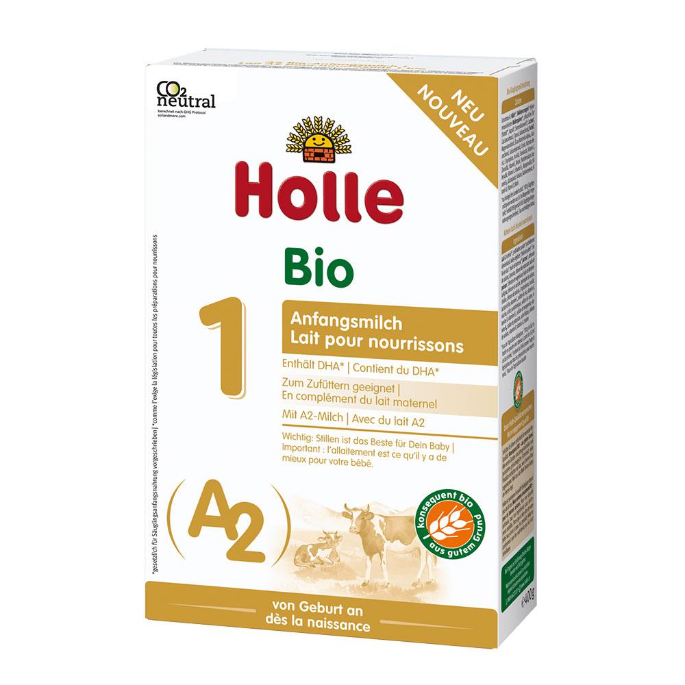 Holle A2 Cow Milk Stage 1 (0-6 Months) Organic (Bio) Infant Formula (400g/14oz) - Grow Organic Baby