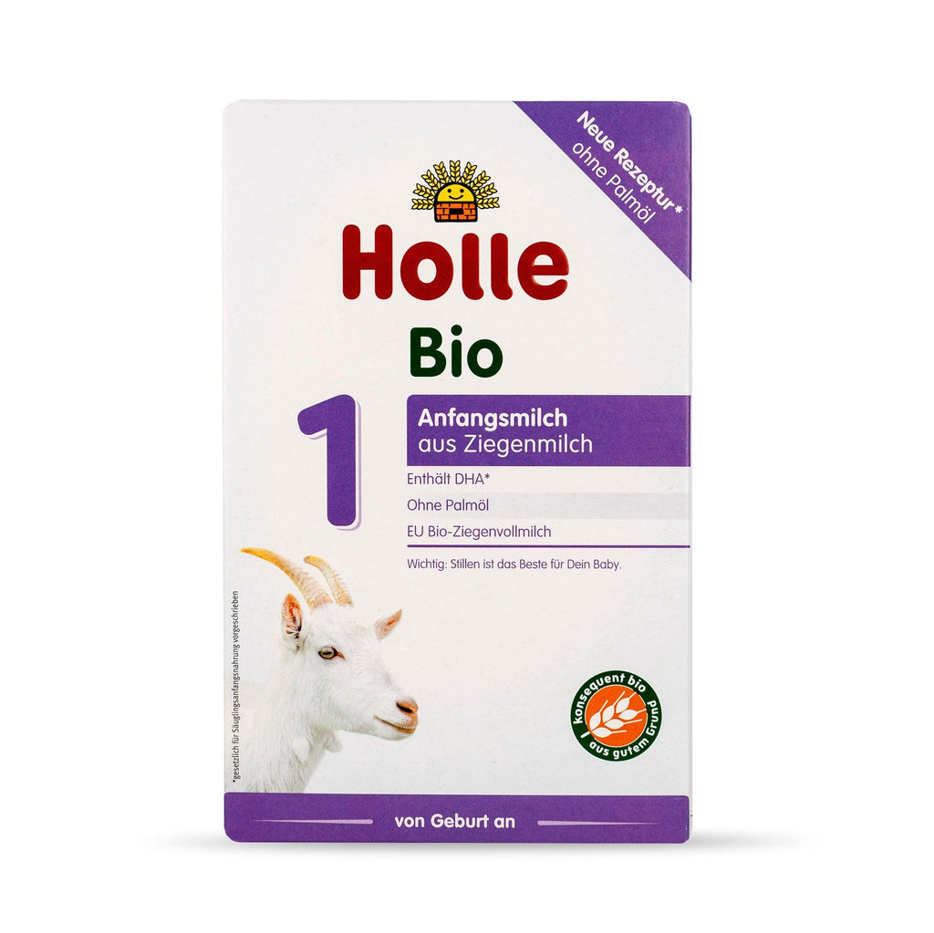 Holle Goat Stage 1 (0-6 Months) Organic (Bio) Infant Milk Formula (400g/14oz) - Grow Organic Baby