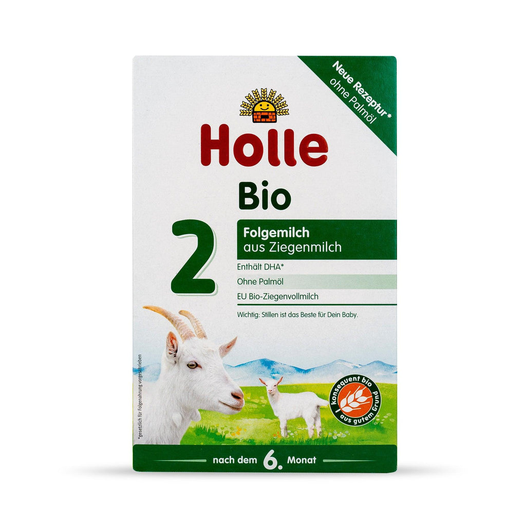 Holle Goat Stage 2 (6 Months+) Organic (Bio) Follow On Infant Milk Formula (400g/14oz) - Grow Organic Baby