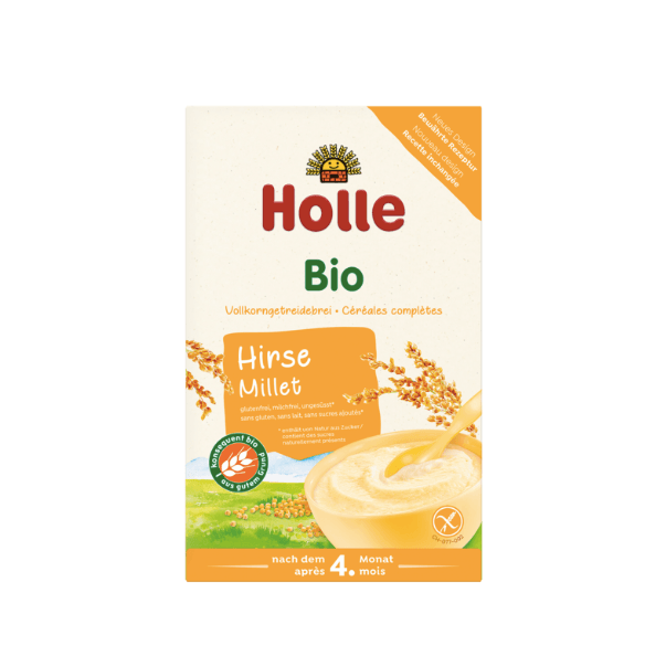Holle Organic Millet Porridge (4 Months +) 250g/8.8 Oz - Grow Organic Baby
