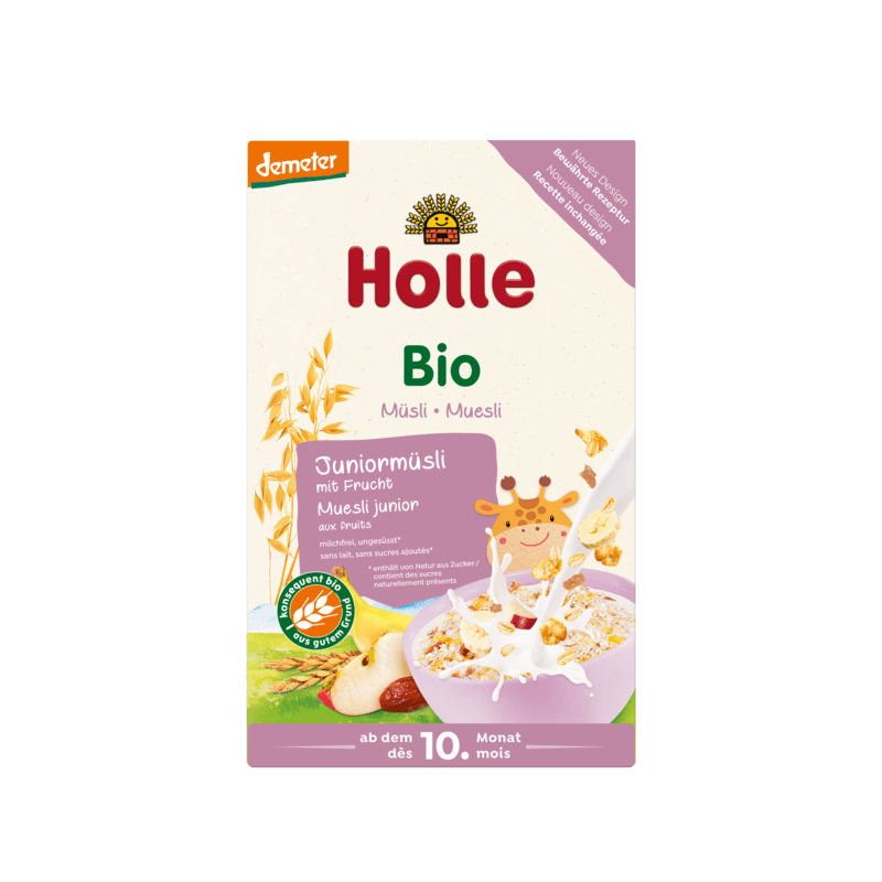 Holle Organic Multigrain Muesli With Fruit (10 Months +) 250g/8.8 Oz - Grow Organic Baby