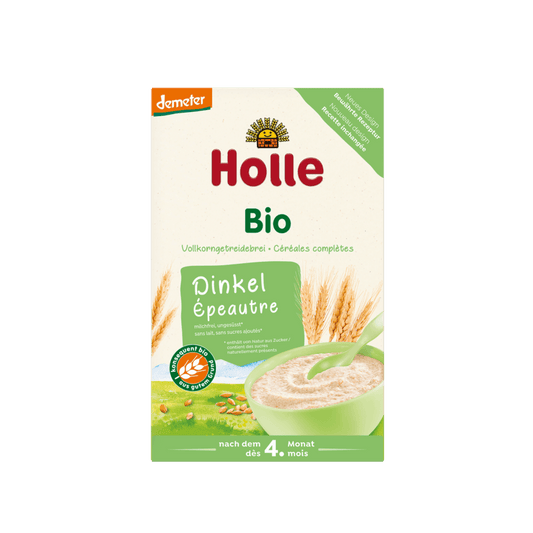 Holle Organic Spelt Porridge (4 Months +) 250g/8.8 Oz - Grow Organic Baby