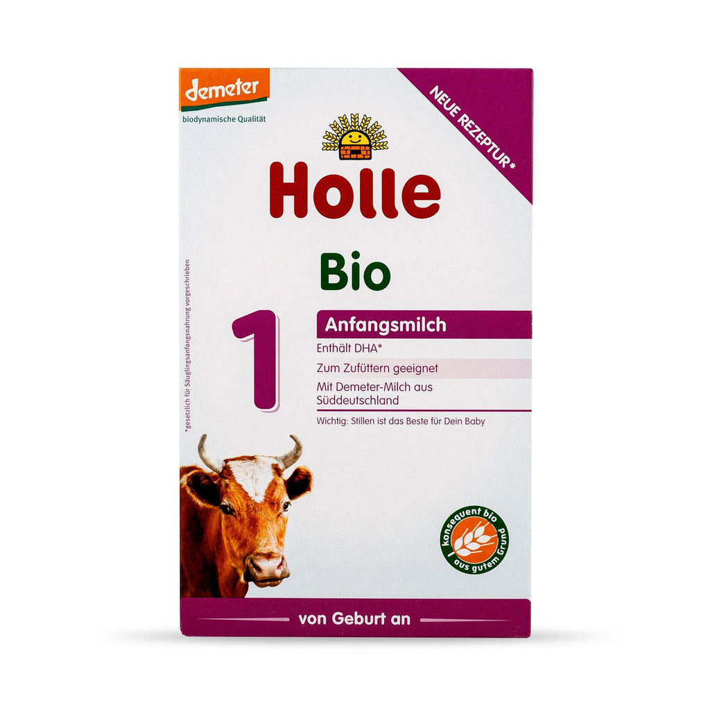 Holle Stage 1 (0-6 Months) Organic (Bio) Infant Milk Formula (400g/14oz) - Grow Organic Baby