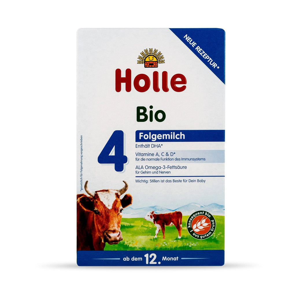 holle bio cow milk stage 4 organic baby formula old box design