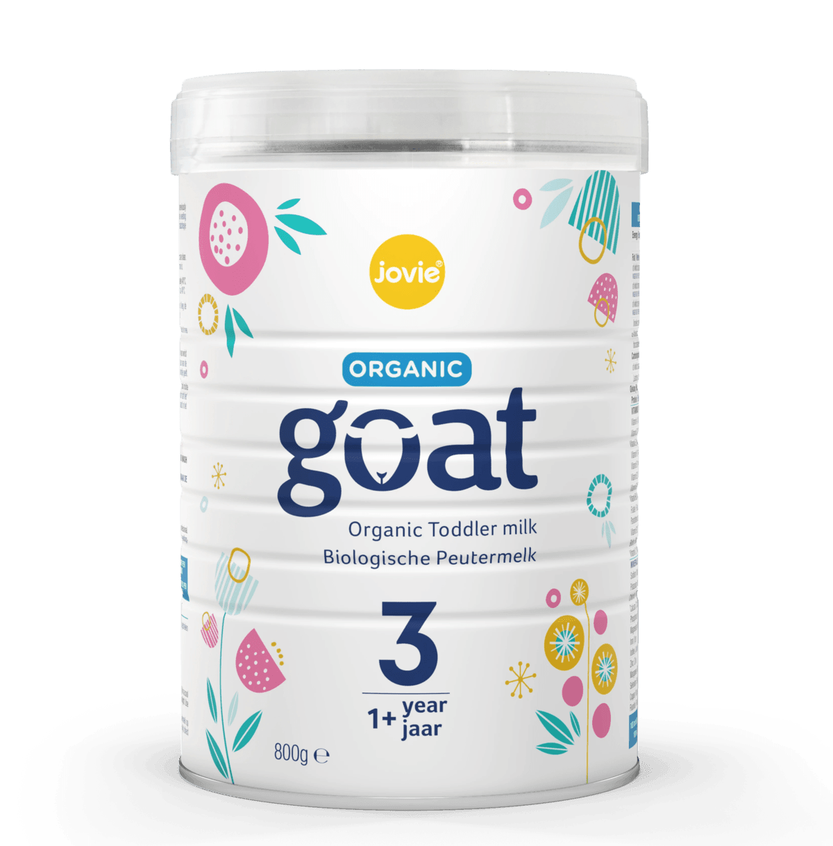 Jovie Goat Milk Stage 3 (12 Months +) Organic Toddler Formula (800g/28oz) - Grow Organic Baby