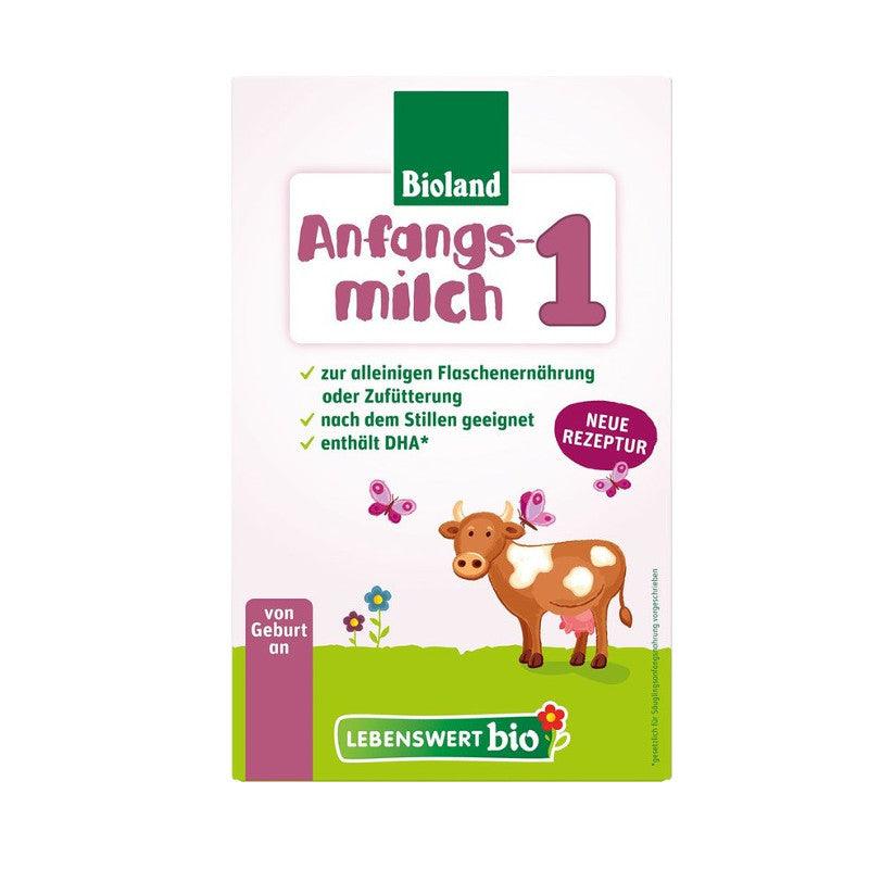 Lebenswert Bio Stage 1 (0-6 Months) Organic Infant Milk Formula (500g/18oz) - Grow Organic Baby