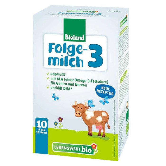 Lebenswert Bio Stage 3 (12+ Months) Organic Follow On Infant Milk Formula (500g/18oz) - Grow Organic Baby