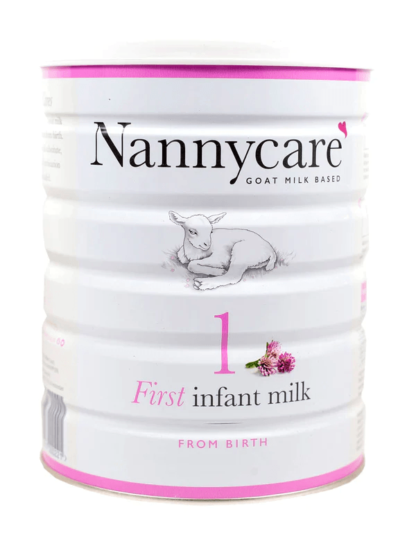 Nannycare Stage 1 (0-6 months) First Infant Goat Milk Formula (900g/32oz) - Grow Organic Baby