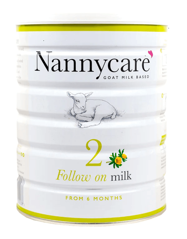 Nannycare Stage 2 (6-12 months) Follow On Goat Milk Formula (900g/32oz) - Grow Organic Baby