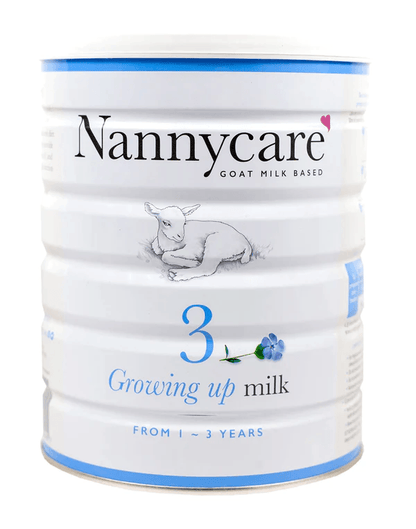 Nannycare Stage 3 (1-3 Years) Growing Up Goat Milk Formula (900g/32oz) -old design